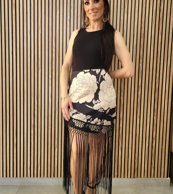 FALDA ROSETON