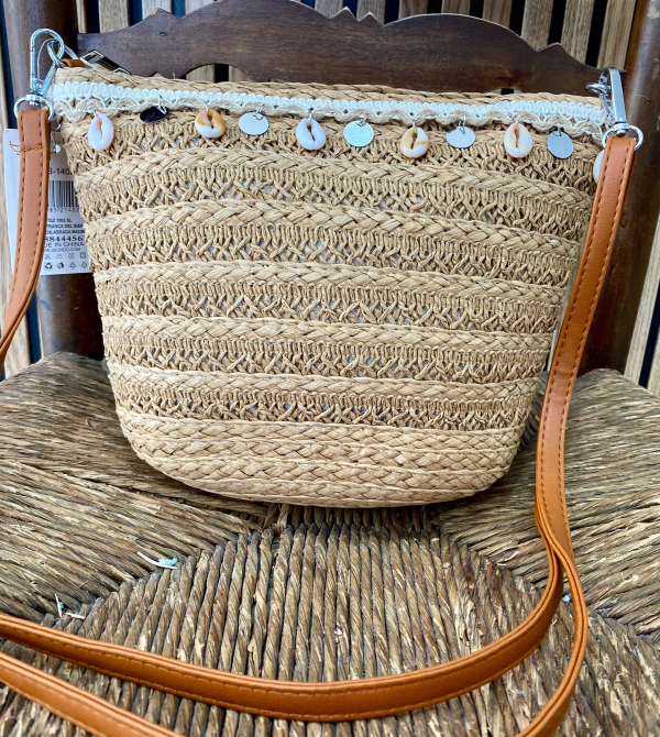 BOLSO DE RAFIA PRIMAVERA