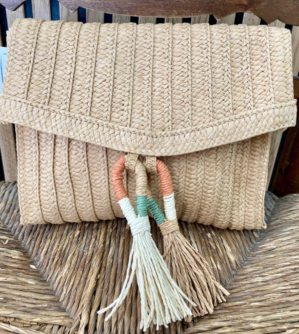 BOLSO DE RAFIA HORTENSIA