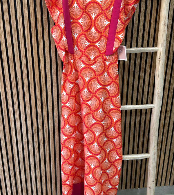 VESTIDO SANDRA NARANJA
