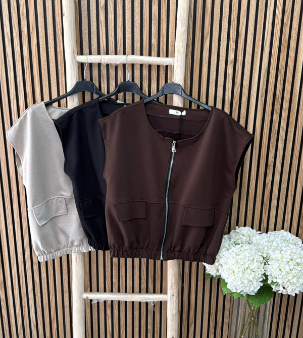 CHALECO BOMBER INDIRA