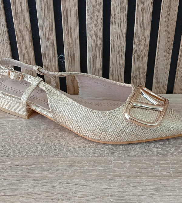 ZAPATO VICTORIA ORO