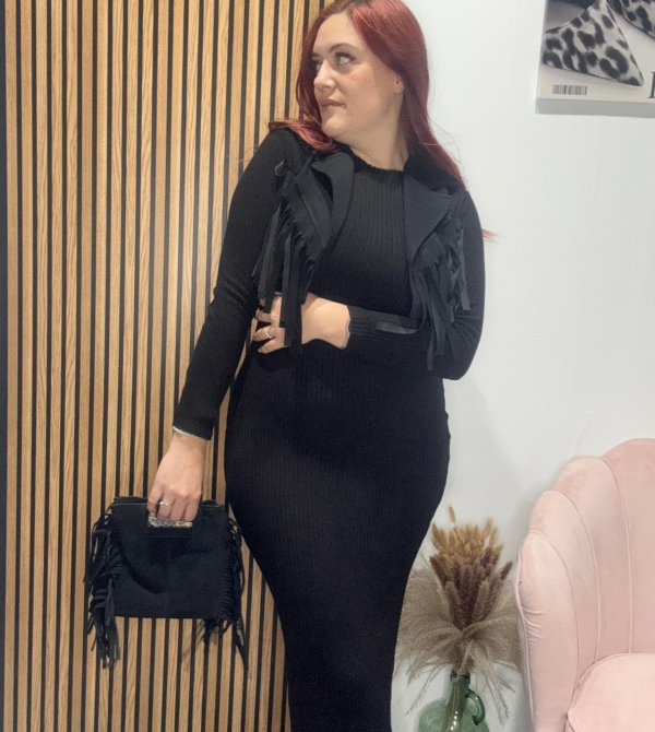 VESTIDO+CHALECO ANITA