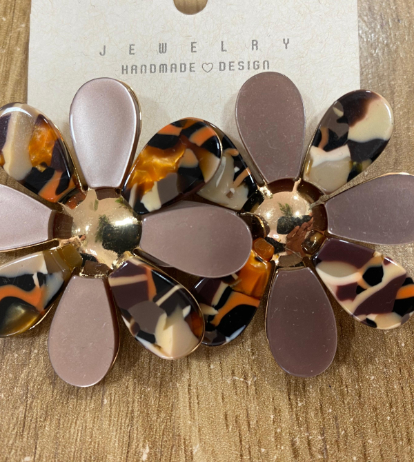 PENDIENTES MARGARITAS NACAR