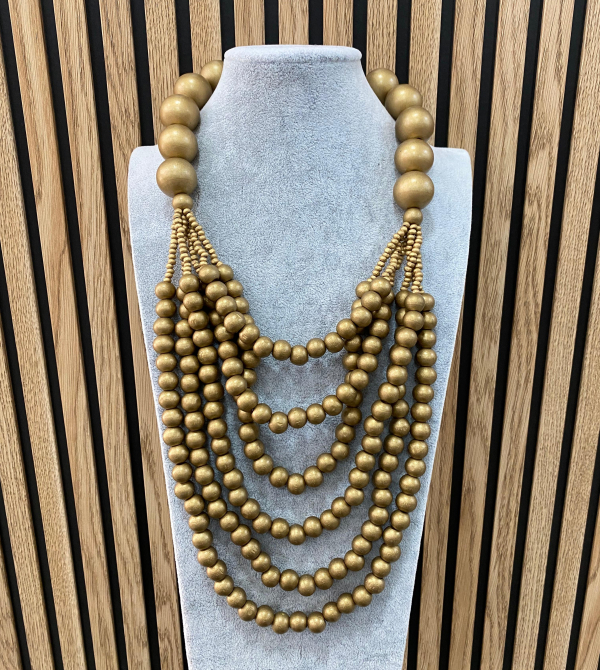 COLLAR SOLANGE DORADO