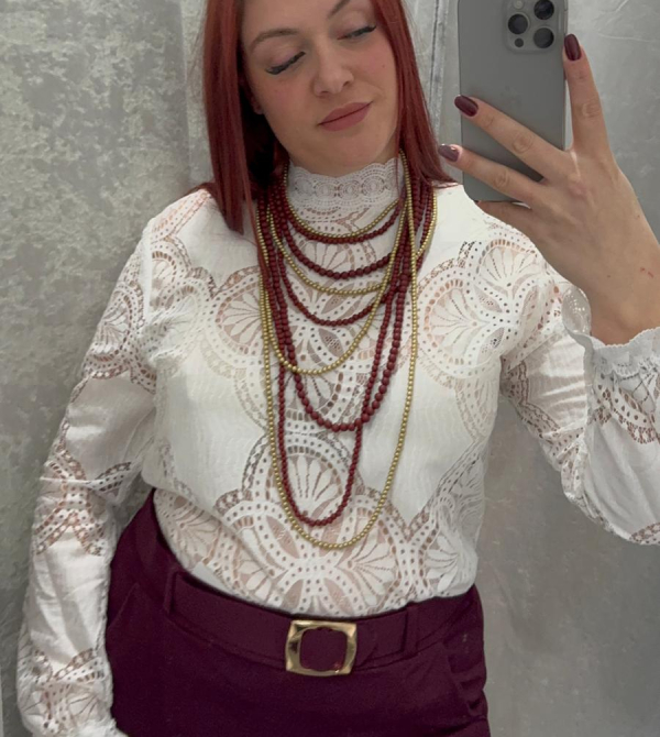 BLUSA CALADA