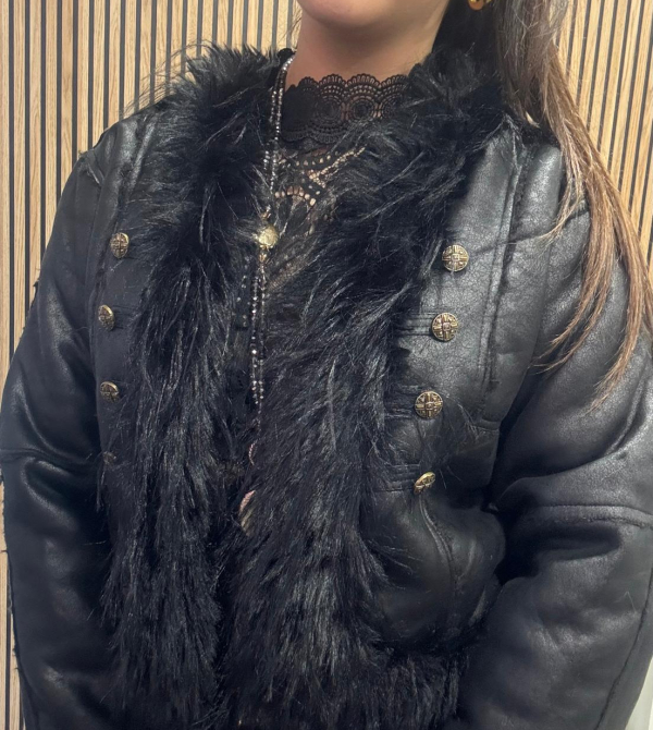 CHAQUETA VIOLETA