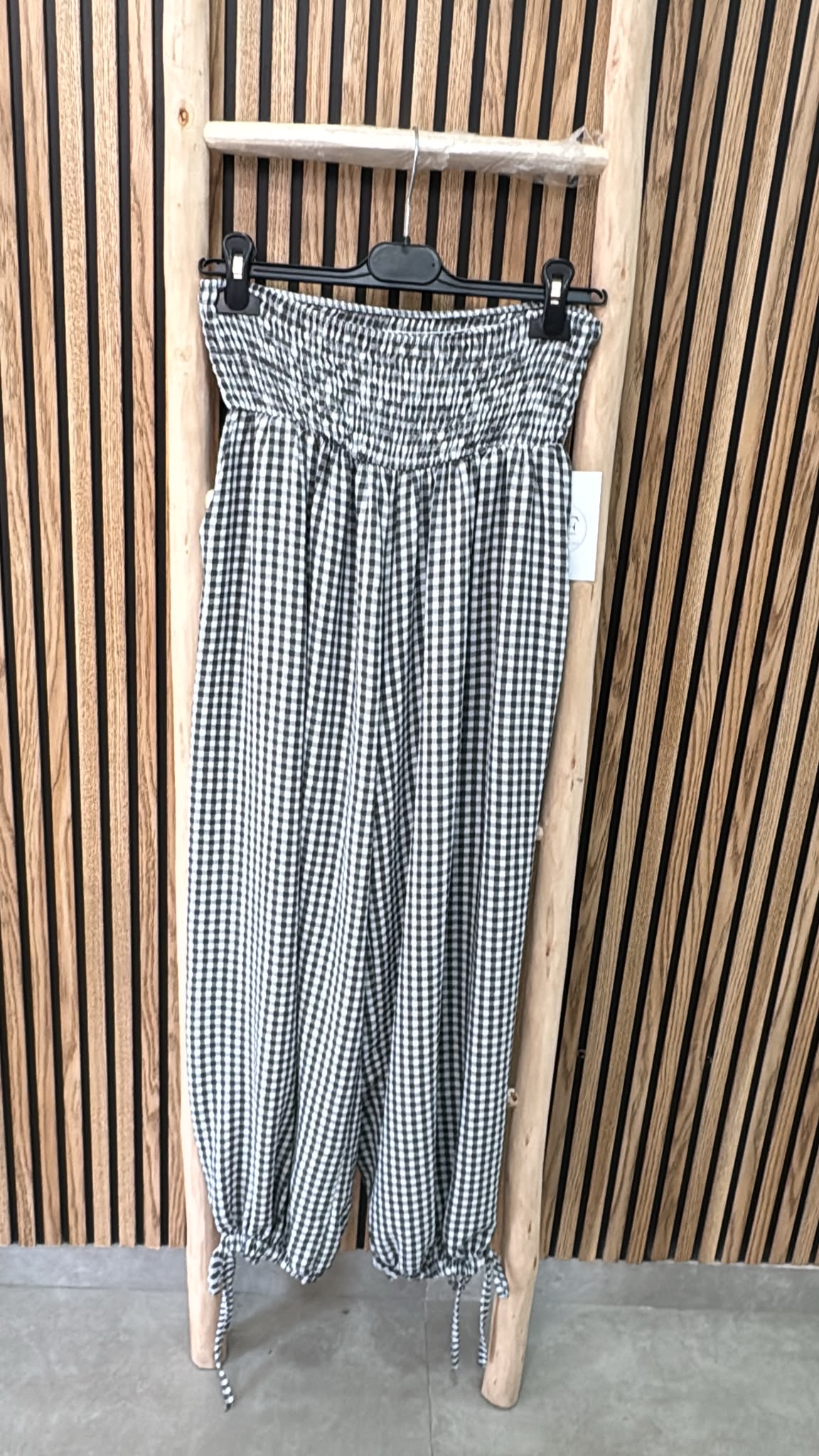 PANTALON FAJIN VICHY