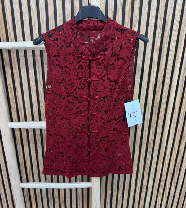 CAMISA ENCAJE FLORAL