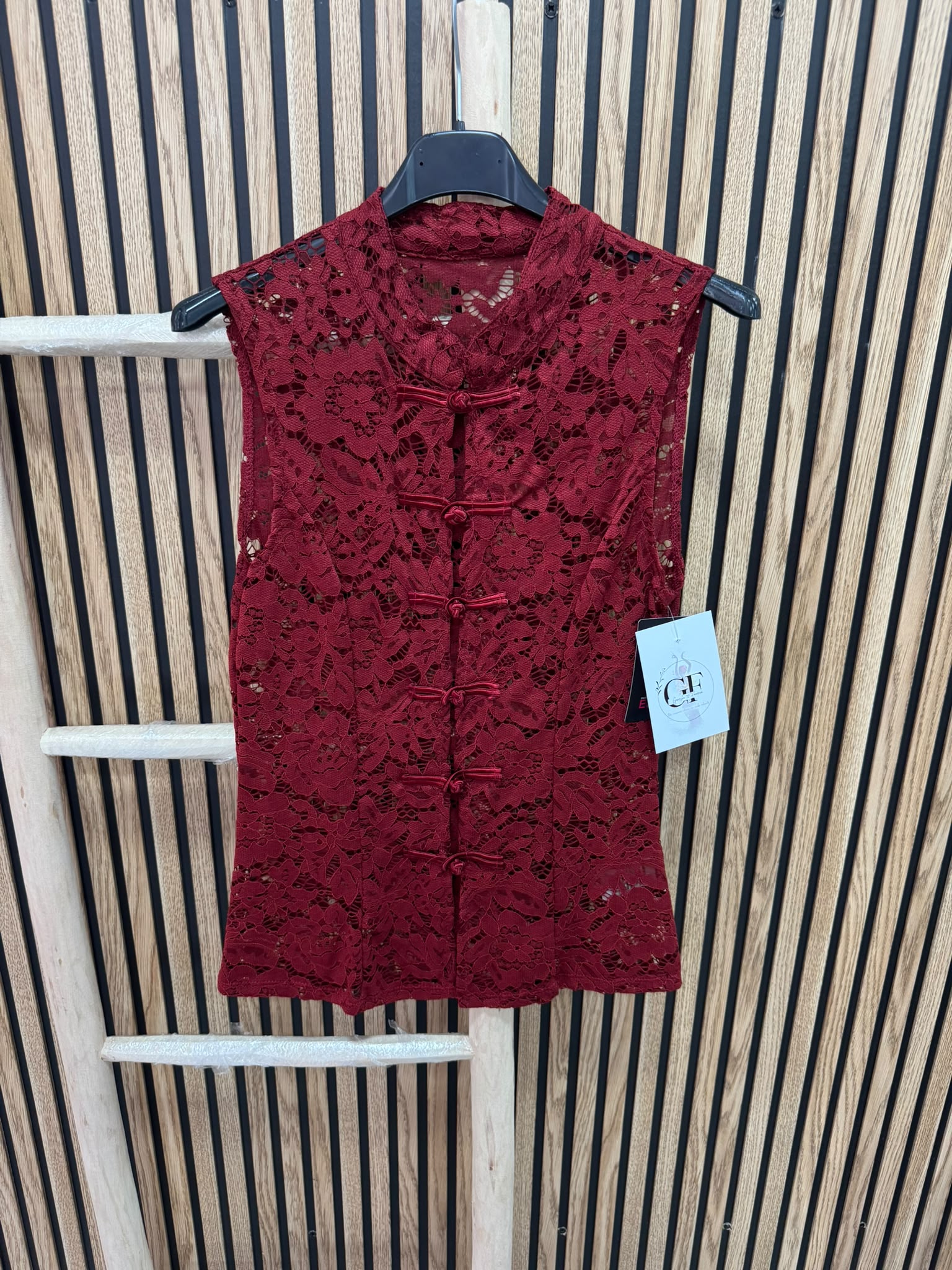 CAMISA ENCAJE FLORAL